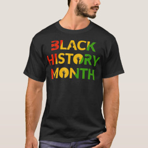 T-shirt Mois de l'histoire des Noirs Fierté africaine Homm