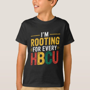 T-shirt Mois de l'histoire des Noirs Hbc Je soutiens chaqu