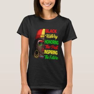 T-shirt Mois de l'histoire des Noirs honorant le passé Ins