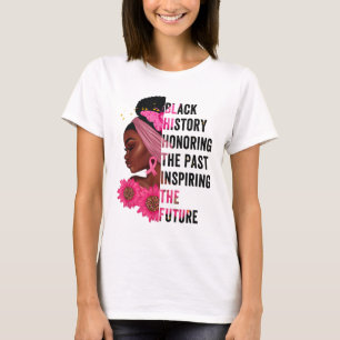 T-shirt Mois de l'histoire des Noirs honorant le passé Ins