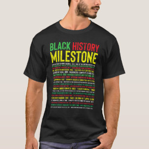 T-shirt Mois de l'histoire des Noirs Jalon Hommes afro-amé