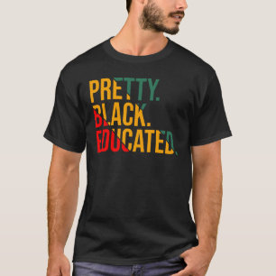T-shirt Mois de l'histoire des Noirs Jolies femmes noires