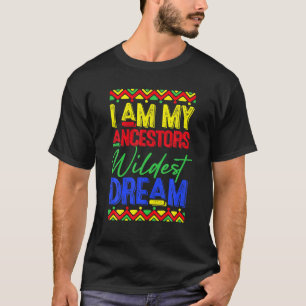 T-shirt Mois de l'histoire des Noirs Jundixième Femmes Anc