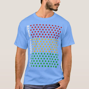 T-shirt Mois de l'histoire des Noirs Junteth 
