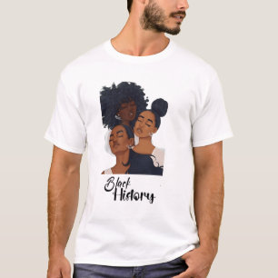 T-shirt Mois de l'histoire des Noirs Melanin Queens