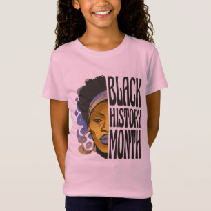 T-Shirt Mois de l'histoire des Noirs - Reine femme à la mé