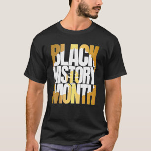T-shirt Mois de l'histoire noire 24 7 BHM African Pride Ho