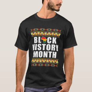 T-shirt Mois de l'histoire noire 24 7 BHM African Pride Ho