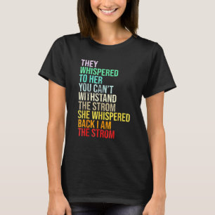 T-shirt Mois De L'Histoire Noire Africaine Femme Afro Je S