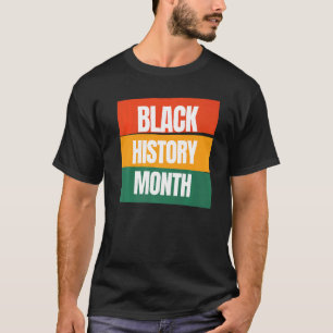 T-shirt Mois de l'histoire noire African American Pride Me