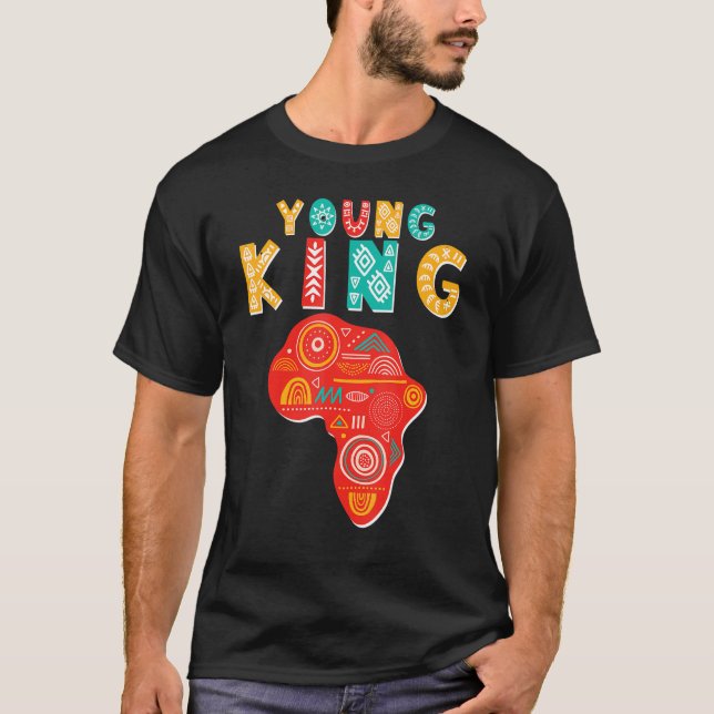 T-shirt Mois de l'histoire noire Afrique Afrique Afrique A (Devant)