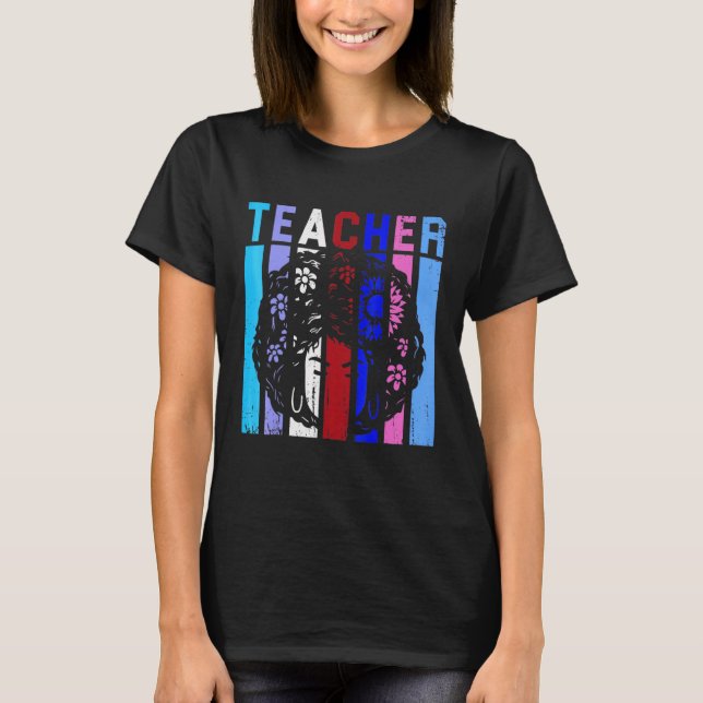 T-shirt Mois de l'histoire noire afro-rétro (Devant)