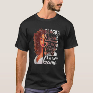 T-shirt Mois de l'histoire noire de la Reine noire Afro Af