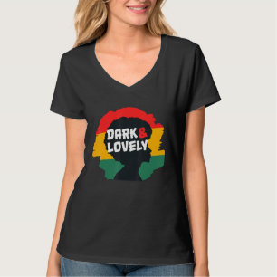 T-shirt Mois de l'histoire noire Foncé Loin