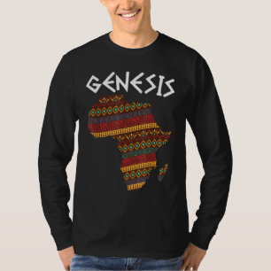 T-shirt Mois de l'histoire noire Genèse Fier Afrique Afriq