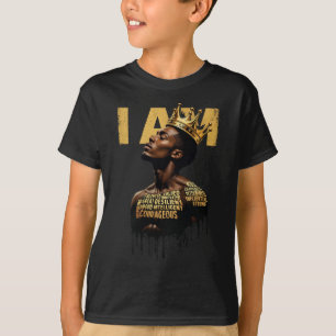 T-shirt Mois de l'histoire noire Hommes Papa Je donne du p