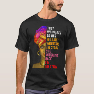 T-shirt Mois De L'Histoire Noire Ils M'Ont Fouillé La Temp