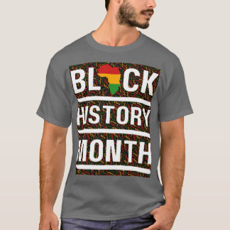 T-shirt Mois de l'histoire noire Les femmes font face à l'