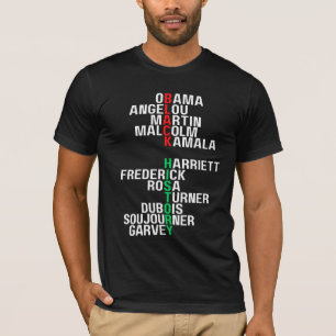 T-shirt Mois de l'histoire noire Melanin King Reine Sista