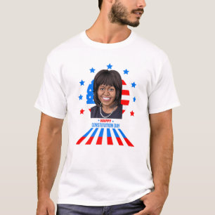 T-shirt Mois de l'histoire noire Michelle Obama Jour du Pr