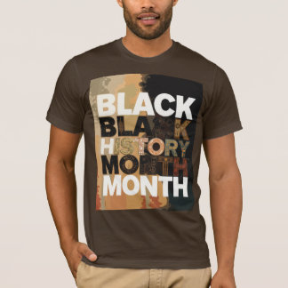 T-shirt Mois de l'histoire noire - Unité en couleur