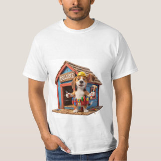 T-shirt Mois de réparation de maison pour chien Beagle mig