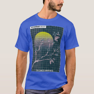 T-shirt Mois de sensibilisation à la CDH Sakura Cerry Blos