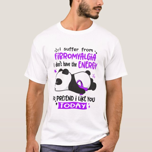T-shirt Mois de sensibilisation à la fibromyalgie Cadeaux  (Devant)