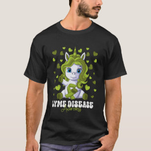 T-shirt Mois de sensibilisation à la maladie de Lyme Lime 