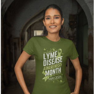 T-shirt Mois de sensibilisation à la maladie de Lyme Souti
