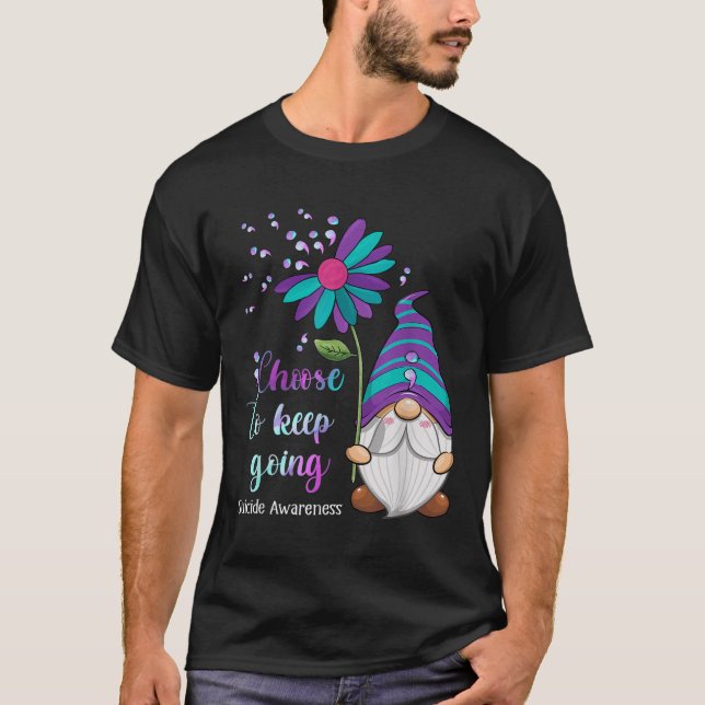T-shirt Mois de sensibilisation à la prévention du suicide (Devant)