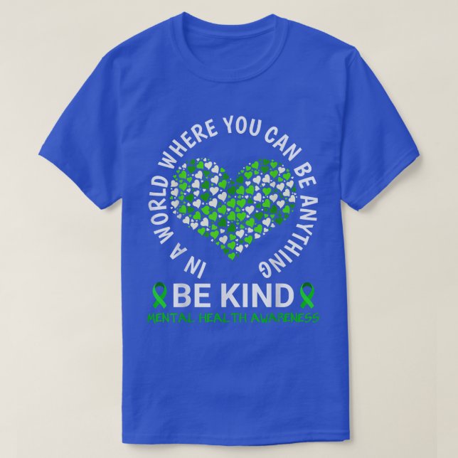 T-shirt Mois de sensibilisation à la santé mentale 2022 -  (Design devant)