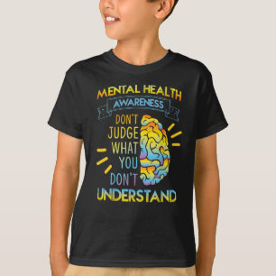 T-shirt Mois de sensibilisation à la santé mentale Cho