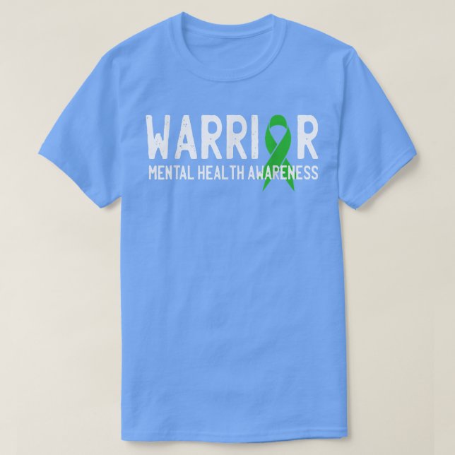 T-shirt Mois de sensibilisation à la santé mentale des com (Design devant)