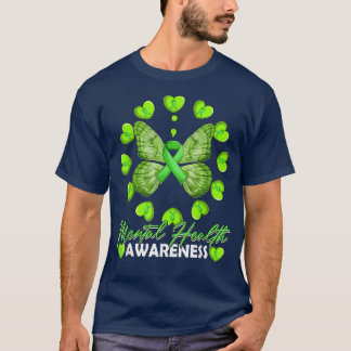 T-shirt Mois de sensibilisation à la santé mentale L'amour