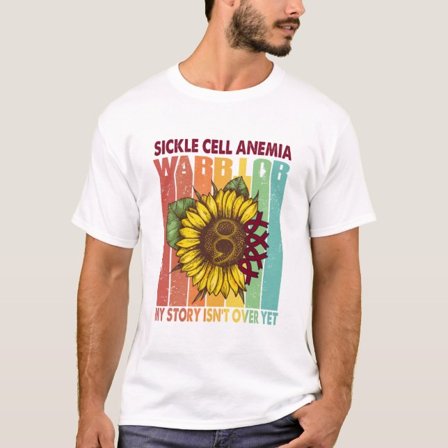 T-shirt Mois de sensibilisation à l'anémie falciforme Cade (Devant)