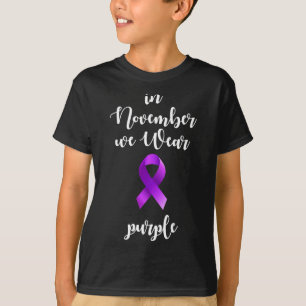 T-shirt Mois de sensibilisation à l'épilepsie En novembre