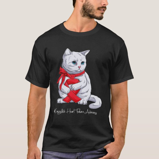 T-shirt Mois de sensibilisation à l'insuffisance cardiaque (Devant)