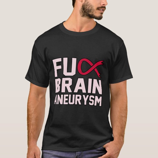 T-shirt Mois de sensibilisation à l'neurysme cérébral sarc (Devant)
