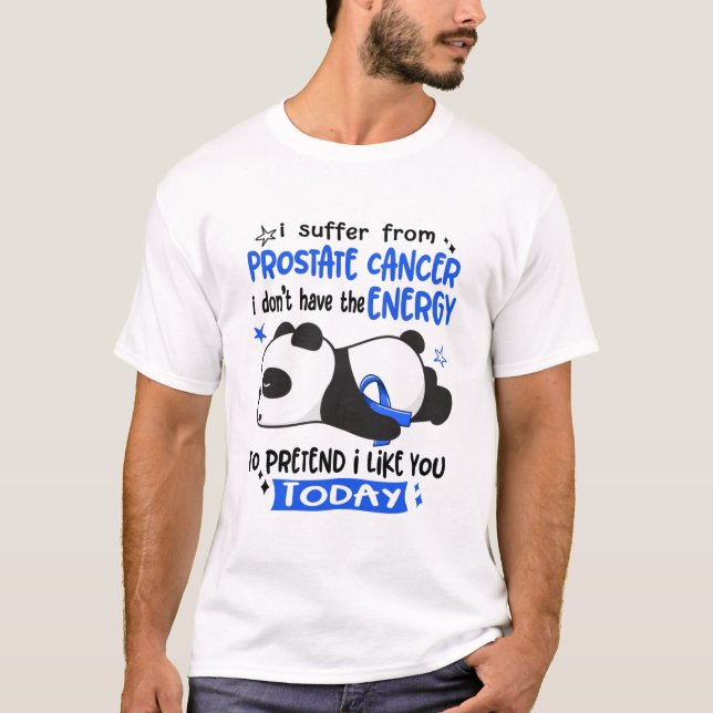 T-shirt Mois de sensibilisation au cancer de la prostate C (Devant)