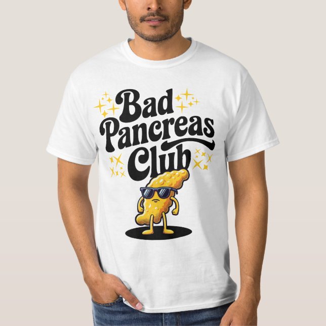 T-shirt Mois de sensibilisation au diabète du club des Pan (Devant)