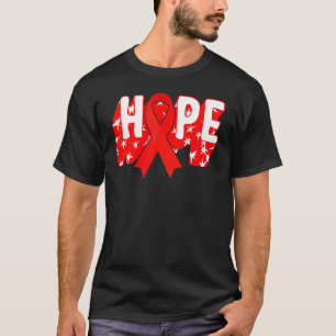 T-shirt Mois de sensibilisation au sida Espère Red Ribbon