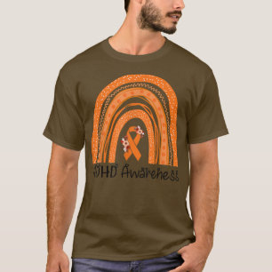 T-shirt Mois de sensibilisation au TDAH Je Porte Orange po