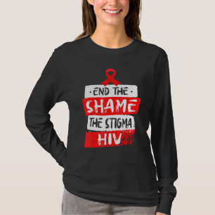 T-shirt Mois de sensibilisation au VIH Sida pour en finir