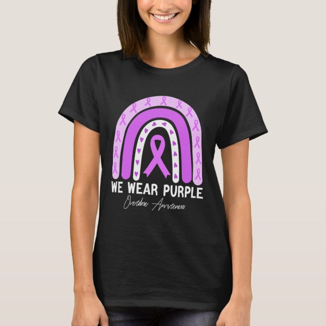 T-shirt Mois de sensibilisation aux surdoses de papillon R (Devant)