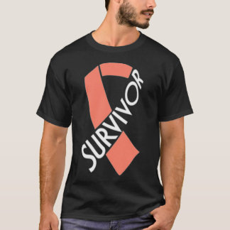 T-shirt Mois de sensibilisation des survivants du cancer u