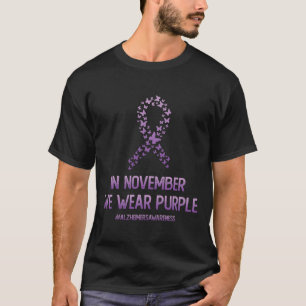 T-shirt Mois de sensibilisation En novembre nous portons d