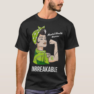 T-shirt Mois de sensibilisation indestructible du guerrier