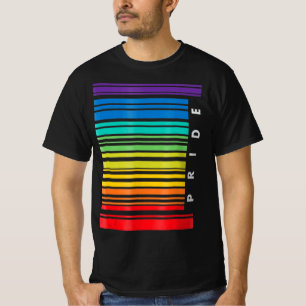 T-shirt Mois de sensibilisation LGBT Code barre Pride Pans