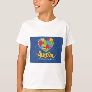 T-shirt mois de sensibilisation sur l'autisme